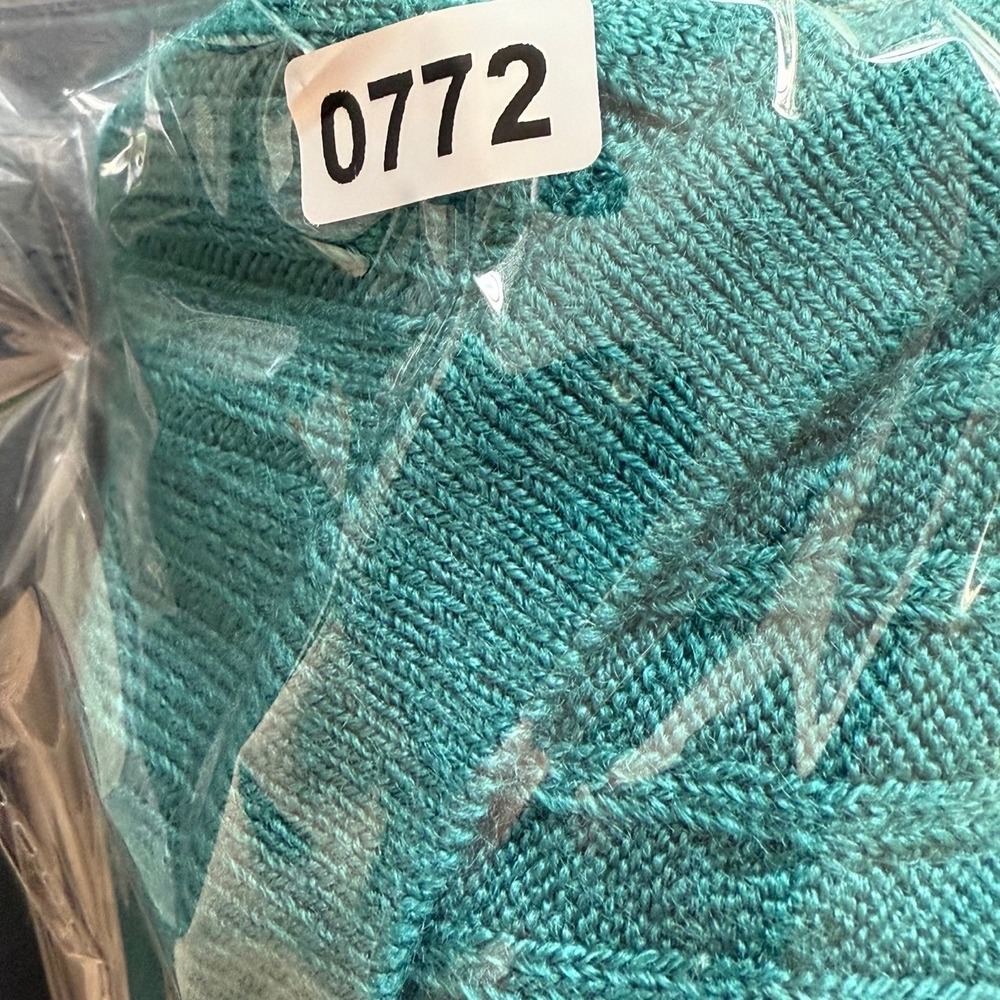 Croft and Barrow Sweater Womens 3X Teal Cable Knit Long Sleeve Classic‎ Casual - Picture 11 of 12